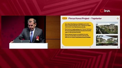 Dursun Özbek: "8.9 milyar TL ile kulüp tarihimizde konsolide hasılat rekorunu kırdık"