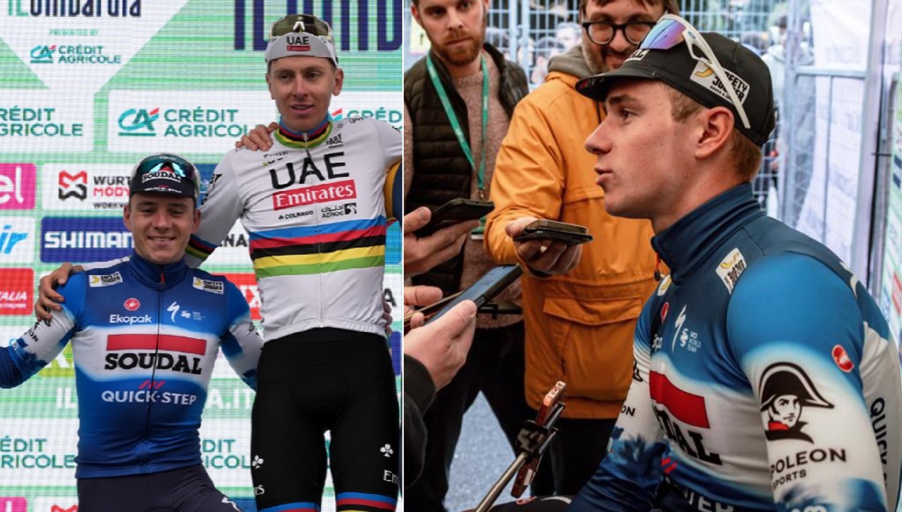 Cycling - Tour de Lombardie 2024 - Remco Evenepoel : "I was dying on the last climb... it shows how outstanding Pogacar is"