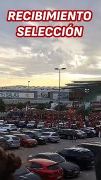El brutal recibimiento a la Selección en Murcia