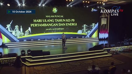 [FULL] Jokowi di HUT Pertambangan & Energi: Bicara Pentingnya Hilirisasi, Jangan Mundur!