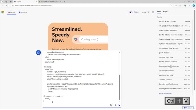 Microsoft Copilot Course Section 16 Debugging Programming Codes