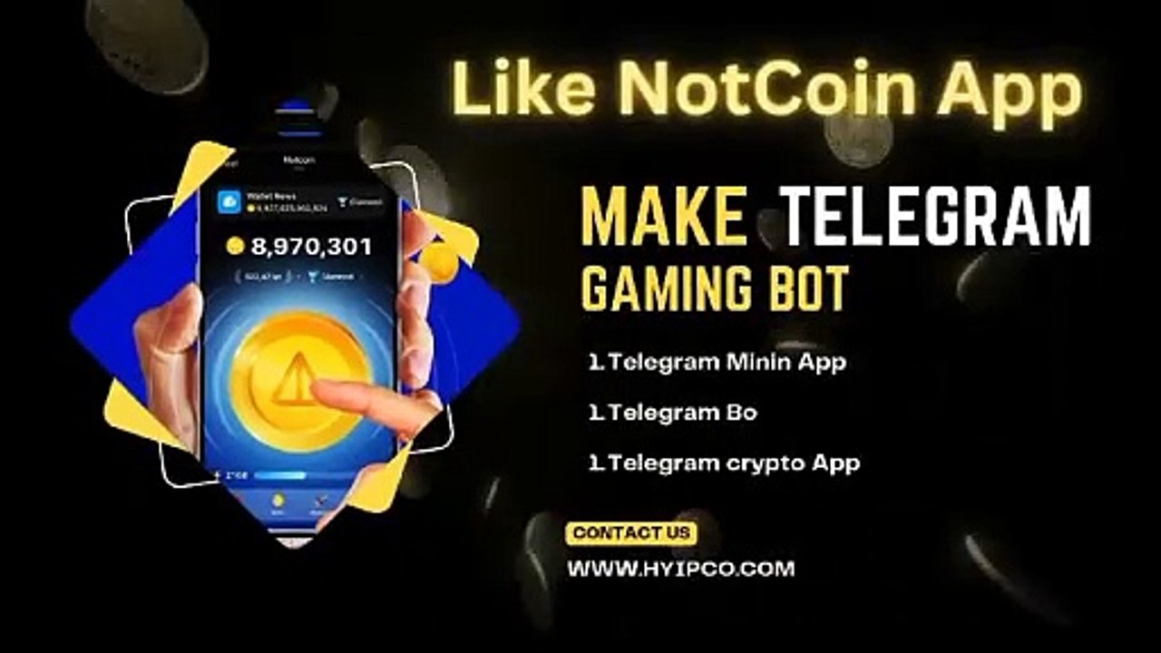 Make a Telegram Tap Bot like Notcoin - HYIPCO.COM