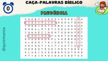 CAÇA-PALAVRAS - BIBLICO