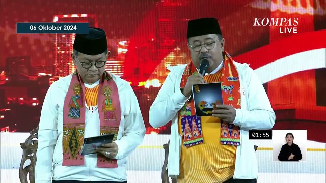 [FULL] Kata Penutup Pramono-Rano di Debat Perdana Pilkada: Kita Buat Jakarta Menyala!