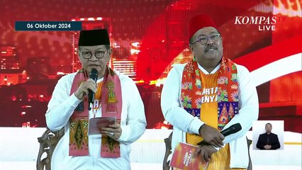 Video herunterladen: [FULL] Pramono - Rano Bang Doel Paparkan Visi Misi di Debat Perdana Pilkada Jakarta 2024