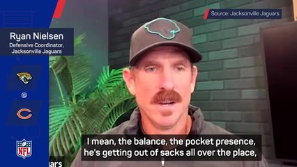 Jaguars aware of the Bears' 'phenomenal athlete' Caleb Williams