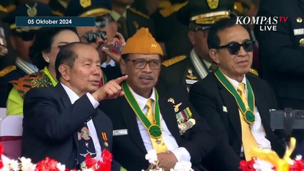 Canggih! Teatrikal Drone Amankan Tamu VVIP dan Ragam Formasi Lambang Negara di HUT TNI ke-79