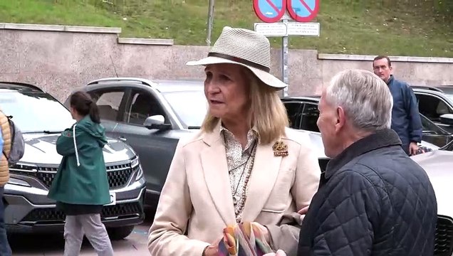 La postura de la infanta Elena a las preguntas sobre los últimos audios de su padre, el rey Juan Carlos, con Bárbara Rey