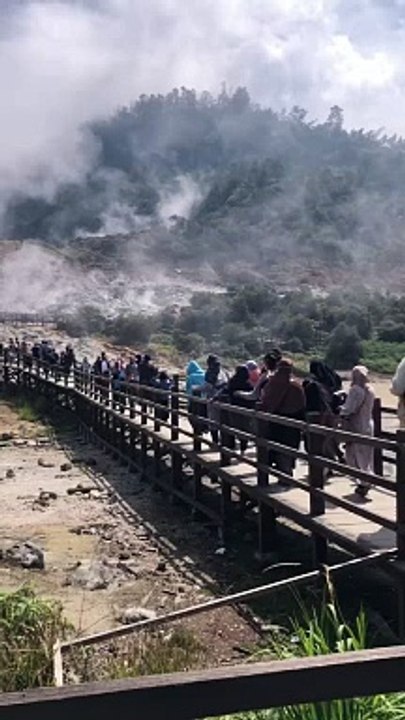 kawah Sikidang Dieng Wonosobo Jawa Tengah