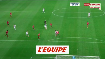 Le but de Zielinski face au Portugal - Foot - Ligue des nations