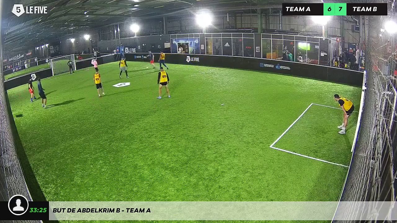 But de Abdelkrim B - Team A