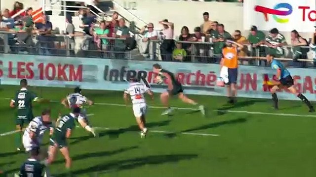 TOP 14 - Essai de Emilien GAILLETON 2 (SP) - Section Paloise – Castres Olympique