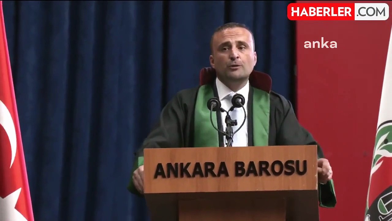 Ankara Barosu 68. Olağan Genel Kurulu'nda Başkan Köroğlu'ndan vurgu dolu konuşma