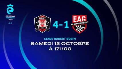 J4 I FC Fleury 91 – En Avant Guingamp (4-1)