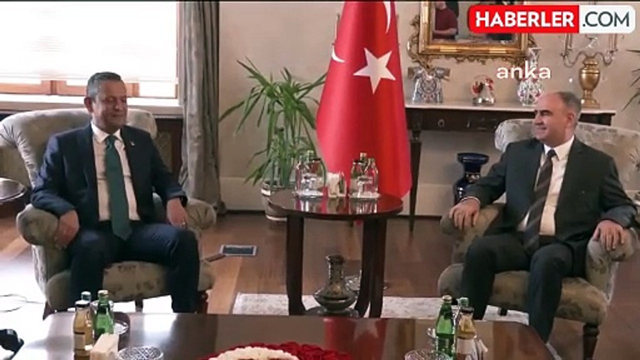 CHP Genel Başkanı Özgür Özel, Manisa Valisi Vahdettin Özkan'a Ziyarette Bulundu