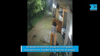 En City Bell, ladrones despertaron a los golpes a un vecino y se dieron a la fuga tras el robo