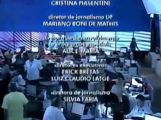 Encerramento Jornal Nacional e Início Amor à Vida (17/06/2013) (SIMULAÇÃO)