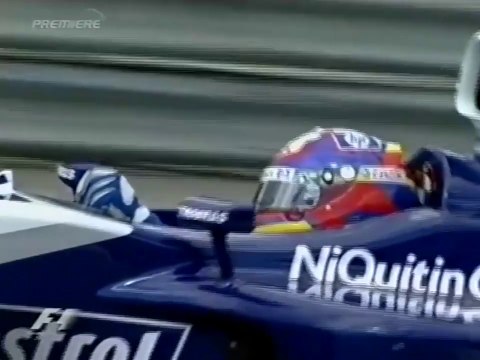 F1 – Juan Pablo Montoya (Williams BMW V10) lap in pre-qualifying – Austria 2003