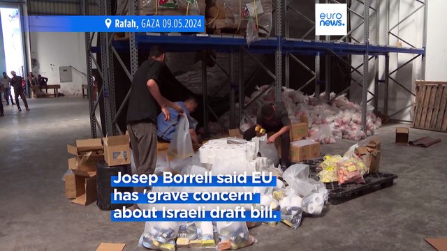 Borrell warns of 'disastrous consequences' for refugees if Israeli Knesset bans UNRWA