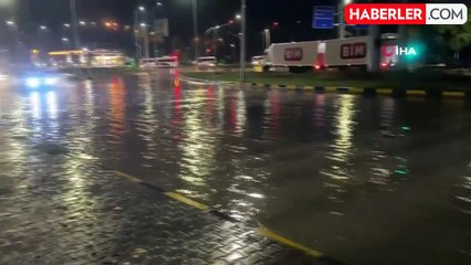 Karabük'te Sağanak Yağmur Hayatı Olumsuz Etkiledi