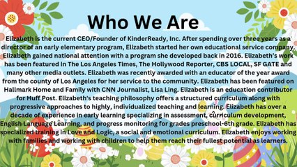 Elizabeth Fraley | Elizabeth Fraley Kinder Ready | Kinder Ready Elizabeth Fraley | quiz series 2