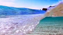 Inside of a wave 