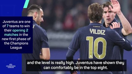 Video herunterladen: Bonucci a fan of new Champions League format