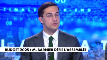 L'édito de Jules Torres : «Budget 2025 : Michel Barnier défie l'Assemblée»