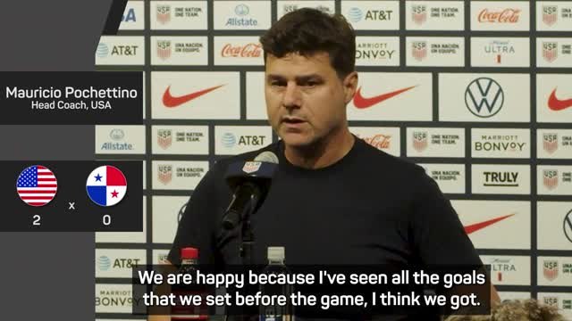 Pochettino hails USA's 'very professional performance' in first win