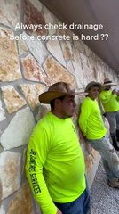 Storm Destroys Freshly Poured Concrete Driveway in Austin, USA