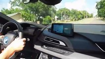 BMW i8 Roadster POV Ride  FASTEST Electric Car