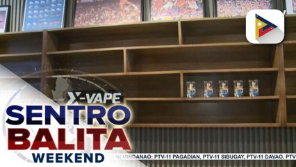 Vape shops, apektado sa paghihigpit ng DTI sa paglalagay ng tax stamps sa vape products