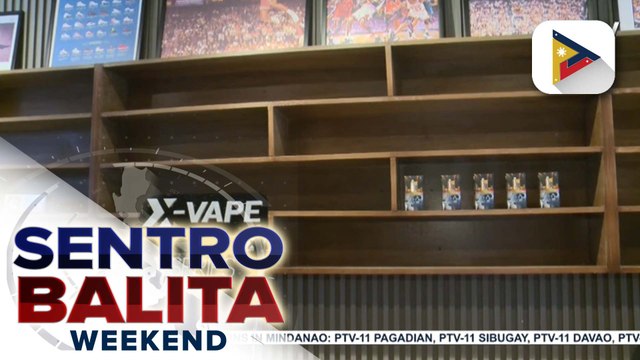 Vape shops, apektado sa paghihigpit ng DTI sa paglalagay ng tax stamps sa vape products