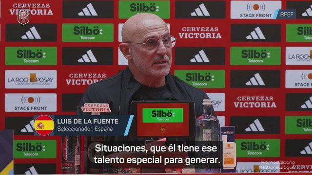 De la Fuente, sobre las patadas a Lamine: Es fútbol, ojalá esto fuera Flower Power