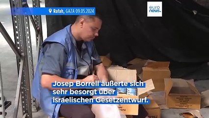 Europäische Union warnt vor "katastrophalen Folgen", wenn Israel UNRWA verbietet