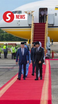King arrives in Brunei for three-day state visit