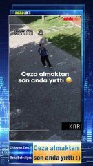 Bolu: Ceza almaktan son anda yırttı :)
