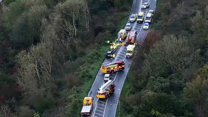 Road incident in Hove