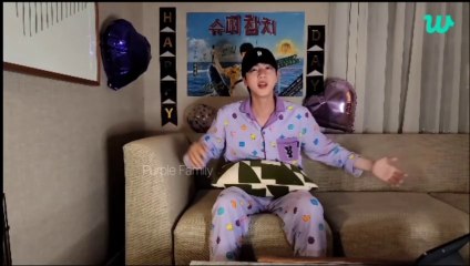 BTS Jin Weverse Live for Jimin Birthday ENG SUB| Kim Seokjin Live 10.10.2024