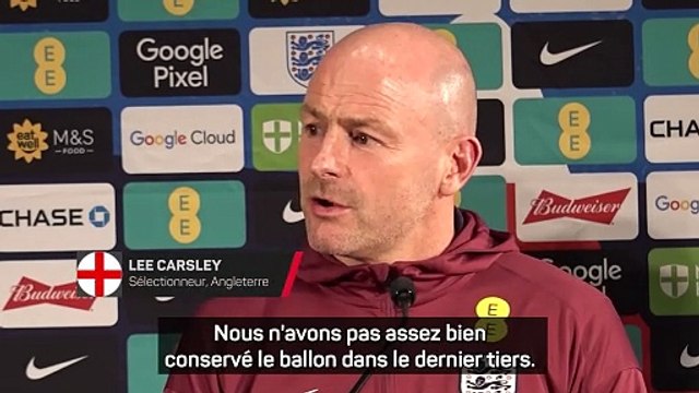 Carsley attend une réaction après la défaite contre la Grèce