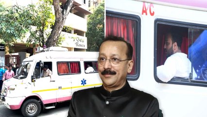 Baba Siddique Passed Away: Baba Siddique के Mortal Remains के साथ घर पुहंची Ambulance