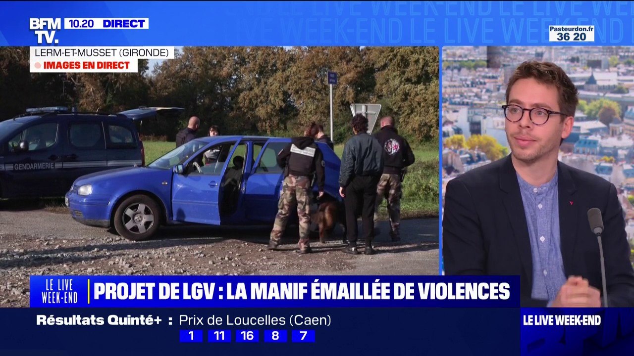 Projet de LGV en Gironde: "C'est un projet archaïque", estime Hadrien Clouet, député LFI de Haute-Garonne