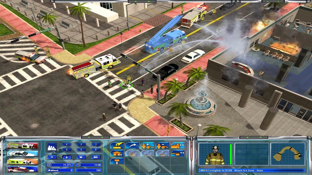 Emergency4 Miami Mod Freeplay Gebäudebrand