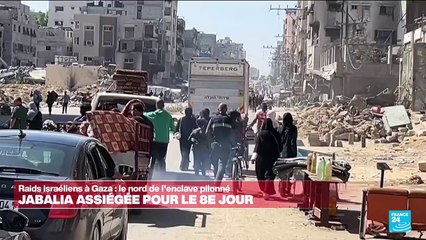 À Gaza, la ville de Jabalia assiégée pour le huitième jour