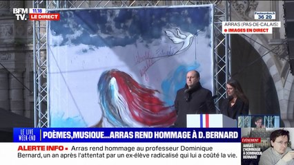 Hommage à Dominique Bernard: la comédienne Mélissandre Fortumeaux lit le poème "Avant la nuit" d'Hélène Dorion