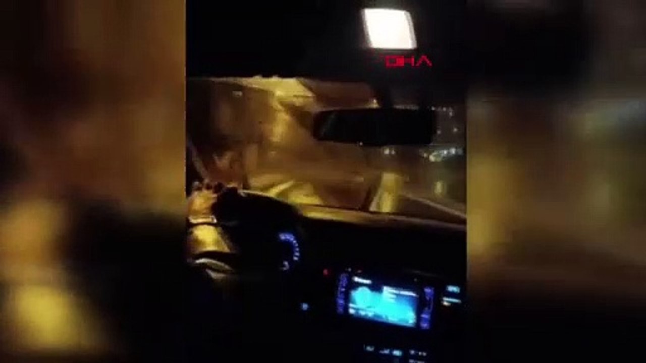 İstanbul - Avcılar’da otomobil taksiye çarptı