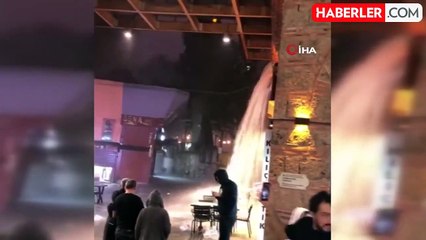 Bursa'da Şiddetli Yağış Hayatı Felç Etti