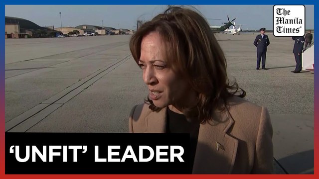 Trump 'unfit' for US presidency, Harris says