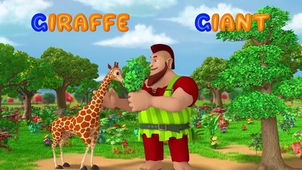 Phonics Song 2 with TWO Words in 3D - A For Airplane - ABC Alphabet Songs with Sounds for Children