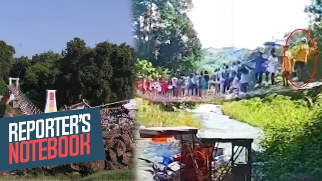 Mga residente ng Teresa, Rizal at Nueva Vizcaya, nagtitiis sa sirang tulay! | Reporter’s Notebook
